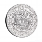 2019 St. Helena 1 oz Silver Chinese Trade Dollar Restrike...