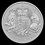 2019 Great Britain 1 oz Silver The Royal Arms BU