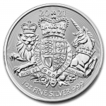 2021 Great Britain 1 oz Silver The Royal Arms BU
