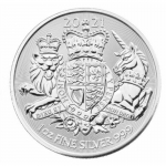 1 Unze Silber The Royal Arms  Grossbritannien 2022 BU 2 GBP