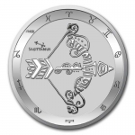 2021 Tokelau 1 oz Silver $5 Zodiac Series (Sagittarius) BU