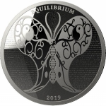 1 Unze Silber Tokelau 5 Dollars 2019 Equilibrium -...
