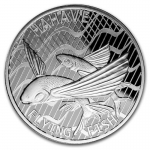 1 Unze Silber Tokelau 5 Dollars 2020 Flying Fish (Hahave) Fliegenfisch  BU