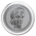 1 Unze Silber Tokelau 5 Dollars 2021 ICON  Mona Lisa Prooflike
