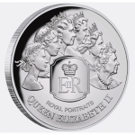 1 Unze Silber Tokelau 5 Dollars 2020 Royal Portraits Proof