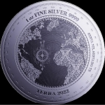 1 Unze Silber Tokelau 5 Dollars 2022 Terra BU