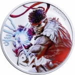 1 Ounce Silver Tuvalu 2022 - RYU - Series Street Fighters...