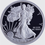 1 Unze Silber USA 2008 Proof - American Eagle - Liberty - 1$