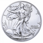 1 Ounce Silver USA 2023 BU - LIBERTY AMERICAN EAGLE -...