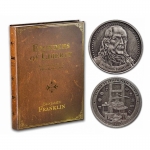 1 Unze Silber USA Antique Finish - Benjamin Franklin (1)...
