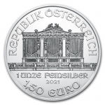 1 oz Silver Austrian Philharmonic 2021