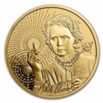 1 oz Gold Niue 2023 BU - MARIE CURIE - Icons of...