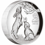 1 oz Australia - 2023 Year of the Rabbit - HIGH RELIEF...