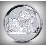 1 oz Silver British Virgin Islands - Last Standing Liberty Half Dollar - Privy Mark 2022 - Reverse Frosted - 1$ - Premium Bullion Coin