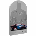 1 oz Silver Niue Batmobil Movie  The Batman 2022 Antique Finish coloured 2 NZ$ 