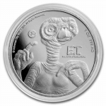 1 oz Silber Niue E.T. Ausserirdischer 40th Anniversary 2022 BU 2NZD Anlagemünze