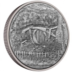 1 Ounce Silver Niue THE SHIRE  - Lord of the Rings - 2022 Antique Finish 2 NZ$