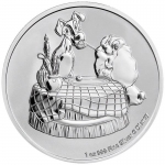 1 Ounce Silver Niue Islands " Lady and the Tramp...
