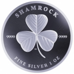 1 oz Silver Niue Islands Shamrock 2022 BU 2 NZ$