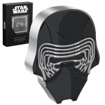 1 Ounce Silver Niue - Kylo Ren Ben Solo - (1)  - Star Wars - Faces of the First Order (1) - Chibi Coins - 2022 Proof Colour 2NZD