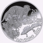 1 oz Silver Slovakia 20 Euro 2022 - Kysuce - Protected...