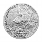1 oz Silver South Korea Korean JINDO DOG 201