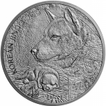 1 oz Silver South Korea Korean JINDO DOG 2021