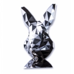 2 oz Silber SüdKorea Lunar Hase - Jahr des Hasen - Lowpoly Lunar Rabbit Stackable