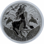 1 oz Silber Tuvalu 2022 - APHRODITE - Gods of Olympus Serie Ausgabe 6 - 2022 BU