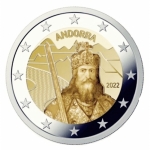 2 Euro Andorra 2022 - The Legend of Charlemagne - 2022...