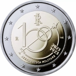 2 Euro Italy 2023 - 1100th anniversary of the Italian Air Force- unc. uncirculated - Delivery loose!