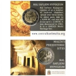 2 Euro Malta 2022 BU Coin Card - Prehistoric Sites (7.) -...