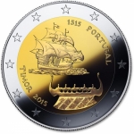 2 Euro Portugal 2015 500 Years Timor  unc