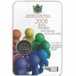 2 Euro San Marino 2008 Year of intercultural Dialogue in...
