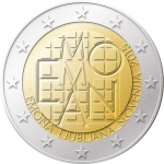 2 Euro Slovenia 2015 2000 Years Roman Castrum Emona