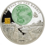 2 Ounce Silver - Year of the Rabbit - Zodiac Signs - 2023...