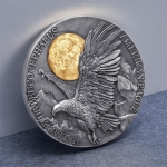 2 Ounce Silver Ghana 2022 - Anerican Eagle in the...