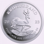 2 Unzen Silber Südafrika 2023 Proof - Krügerrand