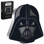 2021 Niue1 oz Silver $2 Star Wars - Faces of the Empire - Darth Vader Helmet  High Relief