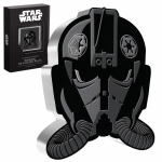 2021 Niue1 oz Silver $2 Star Wars - Faces of the Empire - Imperial TIE Fighter  High Relief