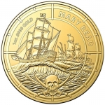 2022 Solomon Islands 1 oz Gold Pirate Queens (3.) - Mary...