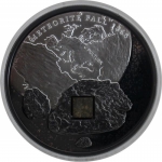 25g Silver Cook Islands 2008 - PULTUSK - Meteorite