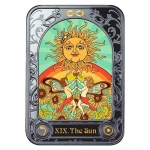28,3 g Silver Cameroon Tarot Cards 2023 Black Proof --...