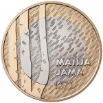 3 Euro bimetal Slovenia 2022 Matija Jama - 150. birthday BU