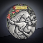 3 oz Silver Cameroon - KAMA SUTRA (4) - Moments of Love -...