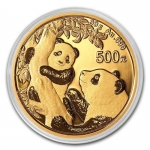 30 g Gold Panda Brilliant Uncirculated 2021