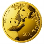 30 g Gold Panda 2023 BU - 500 Yuan