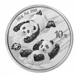30 g Silber Panda 2022 China