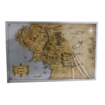 35 g Niue 2021 - Lord of the Rings ? MAP of MIDDLE EARTH...