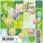 3,88 Euro Niederlande 2022 - Kursmünzensatz Erde -...